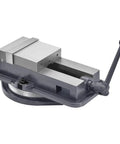 Heavy Duty Steel Swivel Milling Vice QM16160 Machine Tool Holder with precision ground surfaces and durable frame.