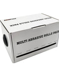 Box of Emery Cloth Roll Set Six Grits 80 150 240 320 400 600 Pro Grade Heavy Duty For Woodworking And Metal 8 Meter Rolls Aluminum Oxide