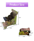 Tough As Nails Table Leg Folding Brackets 4 Pack Heavy Duty Self Locking Hinges product size measurement 2.63" x 2.48" x 1.96"