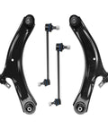 Direct Fit Front Left And Right Lower Control Arm Ball Joint Stabilizer Sway Bar Link Assembly Replacement For Nissan Rogue 2008 2013 And Rogue Select 2014 2015 Suspension Kit MS30194 K750094 Beefed Up, 4-piece kit