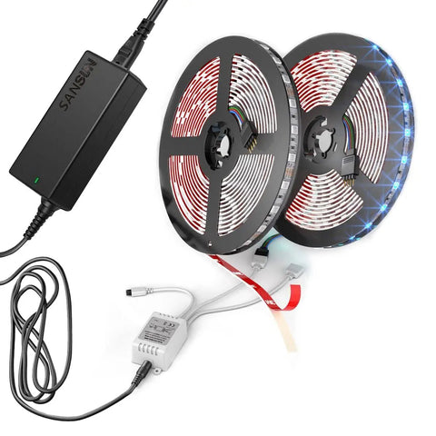 12V 5A Power Supply For LED Strip Lights CCTV Cameras Monitors External HDD 60W AC To DC Converter With 5.5x2.1mm Barrel Plug