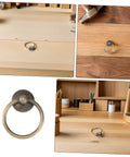 8 Pack Old School Vintage Metal Drop Ring Drawer Pulls Zinc Alloy Handles For Dressers And Cabinets Antique Style