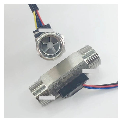 High-Precision Turbine Flow Meter Half Inch NPT Or G Half Inch Stainless Steel Water Flow Sensor For Liquids, 1 To 30 Liters Per Minute