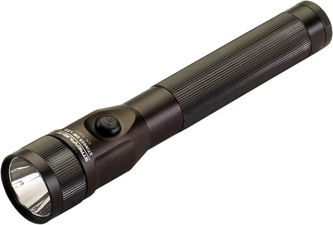 Stinger DS 425 Lumen Rechargeable LED Flashlight With 26000 Candela, 322 Meter Beam Distance, sleek black design