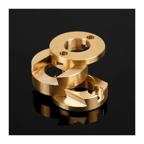 16mm Oldham Coupling For T8 Z Axis Screw Fits Hot Bed To Reduce Printing Swing And Vibration With CNC Shaft Coupler 3 Pack Parts Ready brass coupler