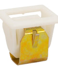 Dryer Door Catch And Latch Kit Replacement with metal latch and plastic housing, Replaces AP7152622