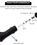 Ride Ready Cigarette Lighter To DC Power Adapter Cable With Easy Toggle Switch And Inline 3Amp Fuse components and features detailed diagram