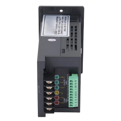 Rugged VFD With Premium Copper Coils 750W Inverter For Water Pumps And Automated Machine Tools High Performance Motor Controller For Heavy Duty Industrial Apps, side view