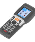 Beast Mode Portable Barcode Scanner with 2.2 Inch Color Screen, handheld device on white background showing display interface