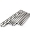 Stainless Steel Round Rods Dowel Pin Kit For DIYers And Crafting 10 Pcs In 5x100mm 6x120mm And 8x150mm Sizes Rust Resistant Heavy Duty Metal Pins