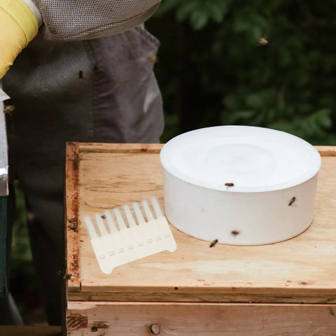 8 Head Beekeeping Scraper Pen For Hive Cleaning Outdoor Use Pro Grade Durable Plastic Tool With Jelly Extractor Function