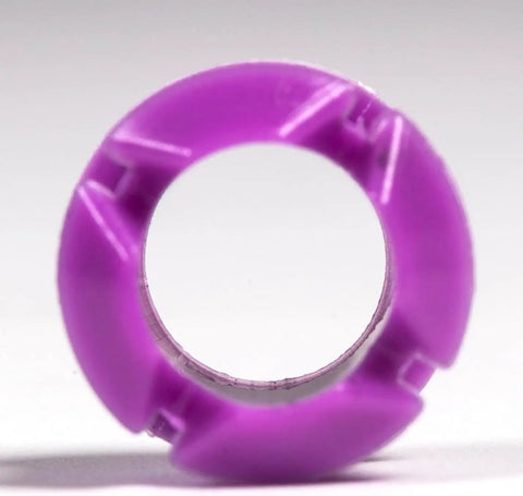 Purple bushing from Transmission Gear Shift Cable Bushing Repair Kit With Install Tool For Hyundai Kia Nissan Toyota Honda Mazda Mitsubishi Chevy Chrysler Dodge Jeep And More Easy Install DIY Friendly Upgrade For Smooth Shifts