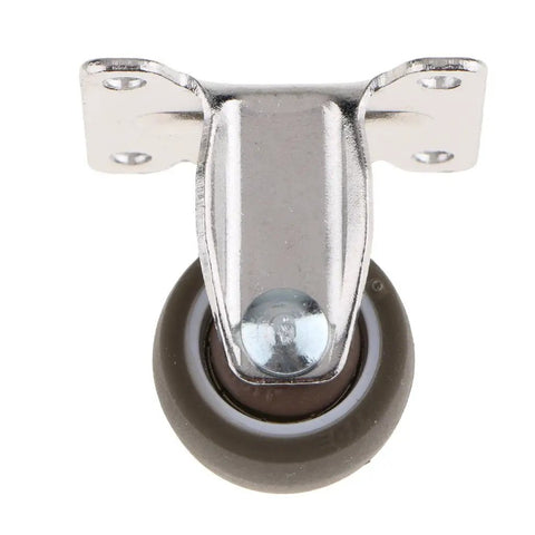 Heavy Duty Rubber Castor Wheel With Fixed Plate For Trolleys And Industrial Caster Tough As Nails Ideal For Cases Dollies