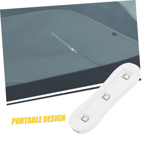 DIY Friendly Windshield Crack Repair Kit With Curing Light For Auto Glass Restoration Fast Fix, Portable Glass Strengthening Tool