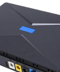 Compact Mini Ups Battery Backup Delivers A Rock Solid 8800Mah Reserve That Keeps Your Router And Modem Humming Along During Blackouts Without Missing A Beat, top view.