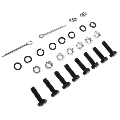 Two Piece Front Upper Suspension Ball Joint Set For 4x4 SUVs And Trucks Like Tahoe Blazer Astro Escalade Express 2500 1500 Suburban CK 2500 1500 Front Upper Ball Joints, bolts and nuts