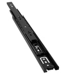 Five Pair 14 Inch Full Extension Drawer Slides Heavy Duty Ball Bearing Telescopic Slides Set Side Mount For Cabinet Black
