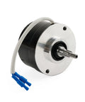 Reliable Heavy Duty Alternator Regulator Direct Swap Kit For Vintage Harley Sportster XL 1965 Through 1983 And FL 1941 Through 1969 showing compact alternator with black and silver finish.