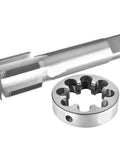 M47X1.5 Right Hand Tap And Die Set HSS Metric Threading Kit showing tap and die close-up on white background