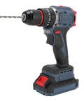 Hardcore Brushless Cordless Drill Kit Brings The Heat And Cranks 1500 RPM With 45Nm Torque side view showing drill chuck and grip.