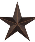 Rustic Metal Barn Star Wall Decor Made From Recycled Iron With Vintage Finish Includes Screws And Anchors For Easy Wall Mounting