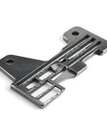 Pro Grade Throat Plate Replacement For Industrial Overlock Sewing Machines Compatible With SH6005 MO2404N MO2504N JU KI Models Built Tough With Durable Steel For Precise Stitching And Long Lasting Performance, steel throat plate close-up