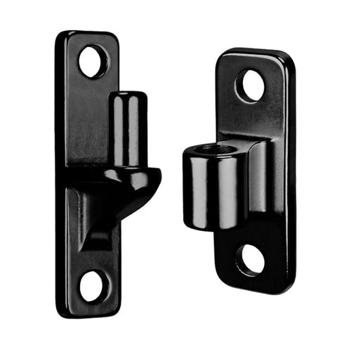 Top Shelf 304 Stainless Steel Gate Hinges provide a no sweat install for farm gates, featuring heavy duty rust proof hardware.