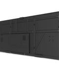 Back view of Rock Solid 105 Inch 5K UHD Ultrawide Digital Signage Display showcasing sturdy design and mounting features.