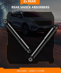 Beefed Up Rear Shocks And Struts For Dodge Grand Caravan Town And Country Ram CV Routan Fits 2008 2019 OCPTY Shock Absorbers