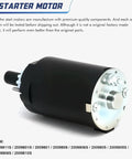 Starter Motor For Courage Engine Fits Cub Cadet And Toro Tractors 18 19 21 HP 12V CCW Replaces 20 098 01 20 098 01S