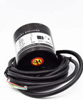 Absolute Rotary Encoder With Integrated Switch And Durable Construction, Corrosion And Wear Resistant, Long Life, Highly Sensitive And Stable Response, Easy To Install, Model TRD-J600-RZ For Industrial Automation And Precise Position Sensing