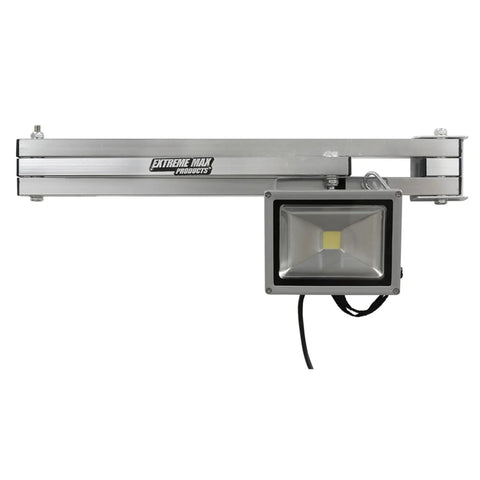 Adjustable Aluminum Swing Arm Led Industrial Work Light 2250 Lumens For Workshop Garage Shop Race Trailer And Warehouse 120 Volt