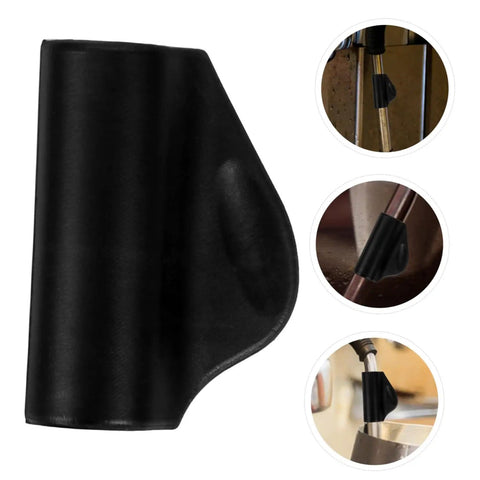 Rubber Steam Pipe Sleeve Insulation Kit for Coffee Maker Wand Heatproof shown in use on different coffee setups