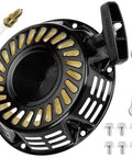Easy Pull Recoil Start Spark Plug for Predator 212cc 196cc 200cc 224cc OHV Mini Bike Go Kart Engines kit with bolts and wrench