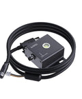 RPLidar SLAMKit License Card For RPlidar Series A1M8 A2M12 C1 S2 S3 A2M8 Developer Edition Ultra Large Scale Mapping And Precise 1 Cm Resolution With Dope Toolchain, rectangular device with cables.