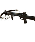 Beefy 100Lb Repeating Compound Crossbow With Steel Balls And Bolts, 30 Ball Magazine, dual rails shown