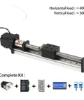 Beefed Up Heavy Duty Linear Guide Module With 57 Stepper Motor Nema23 And SFU1605 Ball Screw Actuator For Precision Auto Motion Preassembled Slide Table System For Industrial Production Smooth Linear Travel And High Load Capacity, complete kit