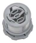 Countertop Dishwasher Replacement Filter Fine Mesh And Coarse Strainer Set, gray filter with mesh screen for smooth water flow.