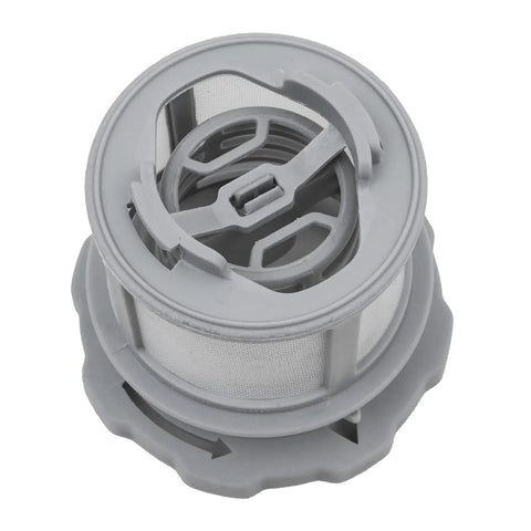 Countertop Dishwasher Replacement Filter Fine Mesh And Coarse Strainer Set, gray filter with mesh screen for smooth water flow.