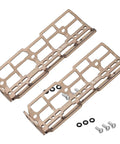 Morse Cargo Cage Bundle Durable Aluminum Bikepacking Gear with Straps Multicolor Finish for Hassle Free Rear or Front Rack Mounts