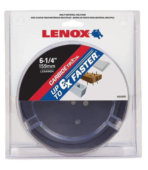 Carbide Hole Saw 6 1/4 Inch 159 mm Beast Fast Cut For Rough In And Hard Materials Nails Will Not Stand A Chance Packaging