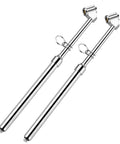 ATsafepro dual-head pen-style tire pressure gauges, chrome-plated metal, pack of 2