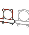 150CC Top End Rebuild Kit With 57.4MM Bore Piston Ring Gasket And Spark Plug For Easy Install 4 Stroke Engines 152QMI 157QMJ