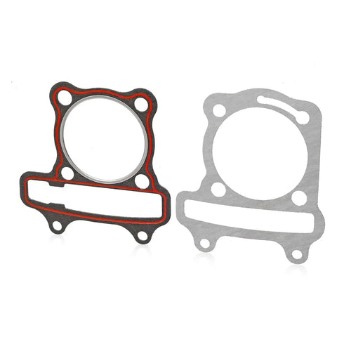 150CC Top End Rebuild Kit With 57.4MM Bore Piston Ring Gasket And Spark Plug For Easy Install 4 Stroke Engines 152QMI 157QMJ