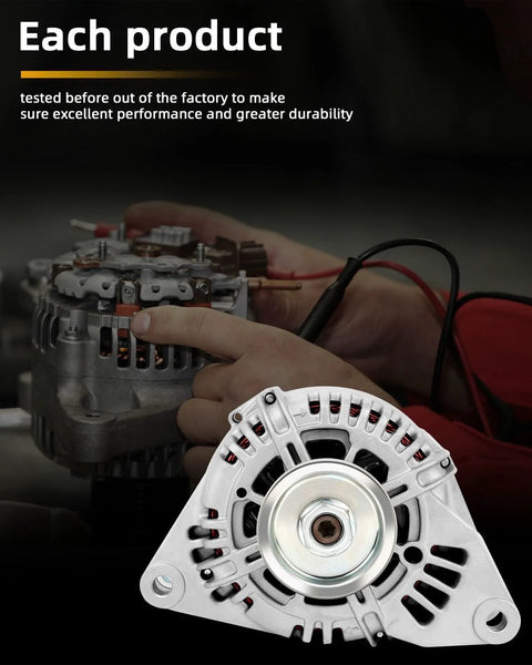 12V 120A Alternator For Kia Sorento 2003 2004 2005 2006 With 5 Groove Pulley Replaces 11012 AVA0045 37300 39450 400 40015
