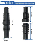 Three Pack Non Return Inline Valve For Water Lines Fits Three Quarter Inch And One Inch Diameter One Way Check Valve dimensions