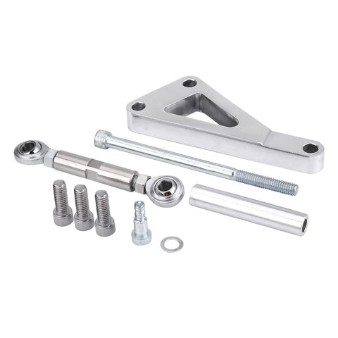 Super Sleek Polished Aluminum Alternator Bracket Kit For Ycauty Sbc 350 Small Block Engine Billet Build Perfect For Serpentine V Belt Swaps And High Performance Street Rides, polished bracket kit parts
