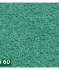 Premium 50mm Sanding Discs Hook Loop With Eight Holes For Fast Dust Removal, 60 Grit Zirconia Green Film Abrasives surface texture.