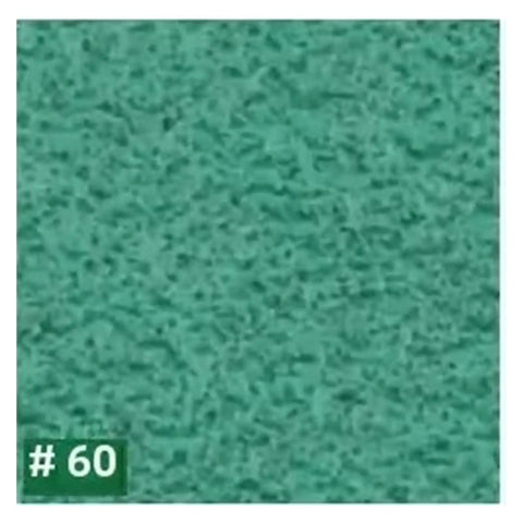 Premium 50mm Sanding Discs Hook Loop With Eight Holes For Fast Dust Removal, 60 Grit Zirconia Green Film Abrasives surface texture.