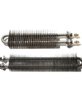 Industrial Square Fin Heater For Air Systems And Ovens Featuring A Heavy Stainless Steel Heat Plate With 1400 Watt Output delivering serious warmth